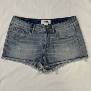 Pink by Victoria’s Secret Women's Low Rise Cut Off Denim Jean Shorts Size 6